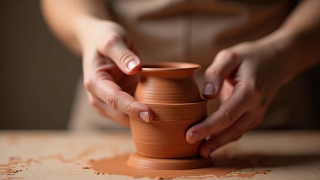 Hand-building techniques workshop demonstration